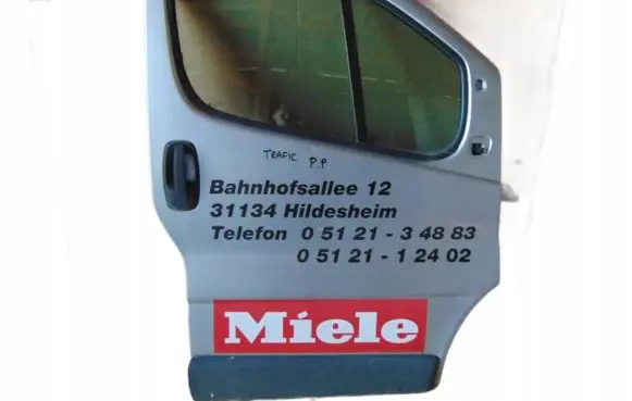 Renault Trafic II (X83) Front door 6626454600