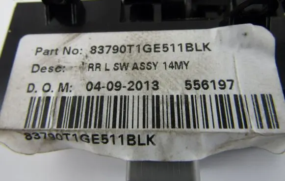 Honda CR-V Electric window control switch 35780T1GG01