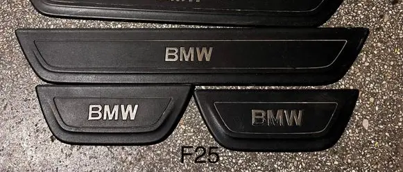 BMW X3 F25 sill trim set (inner) 7205597