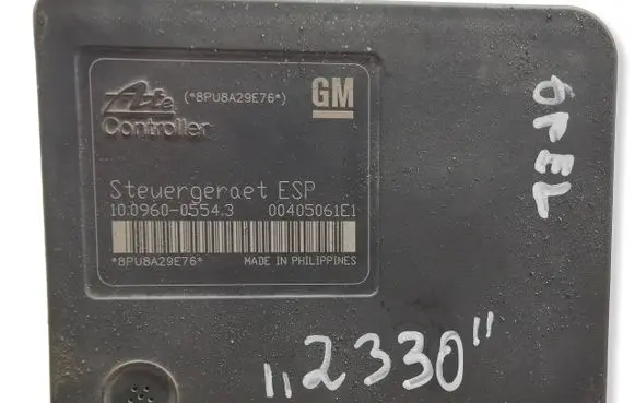 Opel Astra H ABS Pump 13246535 6279 10020602904