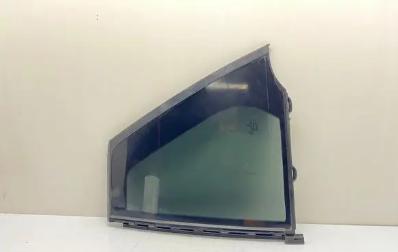 Rear vent window glass