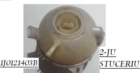 Seat Toledo II (1M) Coolant expansion tank/reservoir 1J0121403B