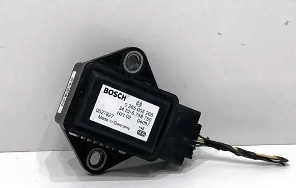 BMW 5 E60 E61 ESP acceleration yaw rate sensor 6758750
