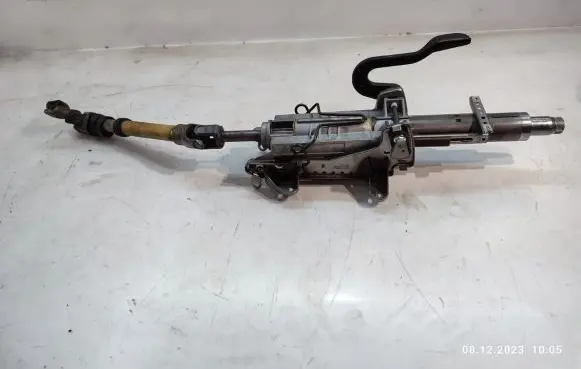 Steering wheel axle set