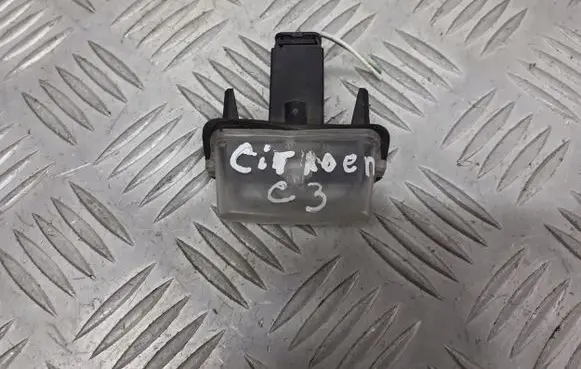 Citroen C3 Number plate light 71907190