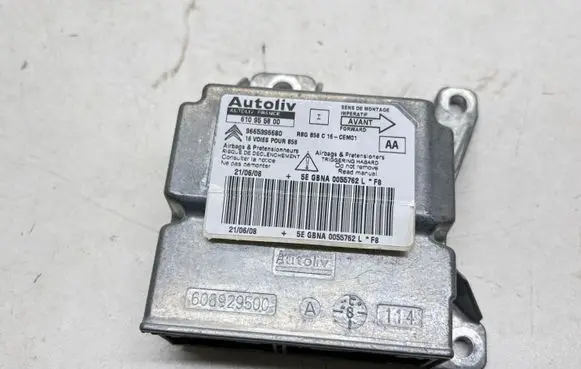 Citroen C4 Grand Picasso Airbag control unit/module 9665396680 610955800