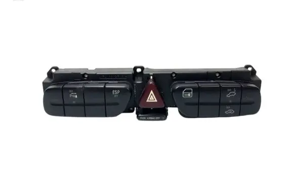Mercedes-Benz C W203 Hazard light switch 2038218979