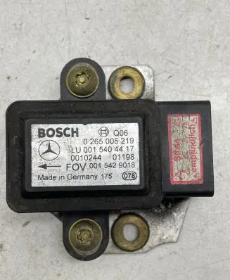 Mercedes-Benz A W168 ESP acceleration yaw rate sensor 0265005219 00015429018 0010244