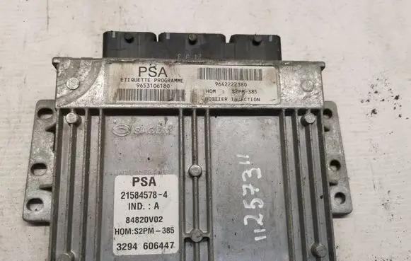 Citroen C3 Engine control unit/module 9642222380 9653106180 S2PM385