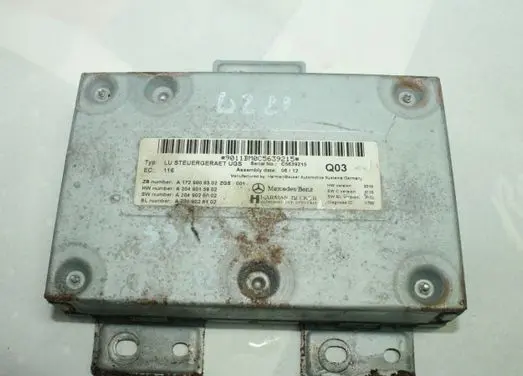 Mercedes-Benz C W204 Other control units/modules A1729009302