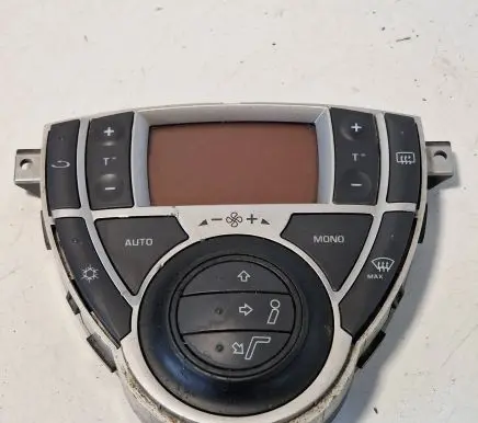 Peugeot 807 Climate control unit 14987090YR F011500005 A83005000