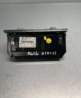 Audi A6 S6 C6 4F Air conditioning (A/C) switch 5hb008833-11