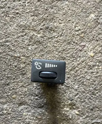 Panel lighting control switch