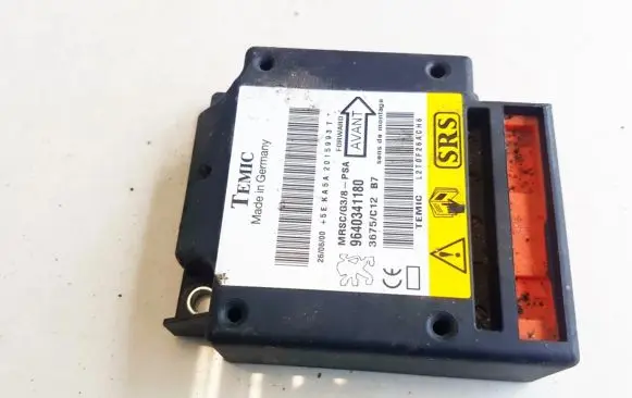 Peugeot 607 Airbag control unit/module 9640341180 MRSCG38