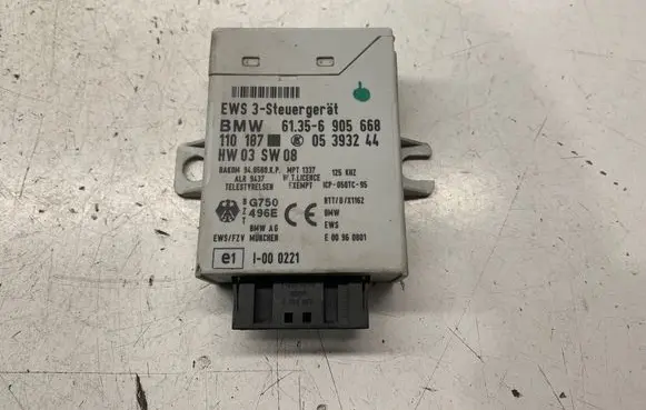 BMW 3 E46 Immobilizer control unit/module 61356905668 05393244 110187