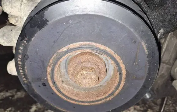 Opel Astra G Crankshaft pulley
