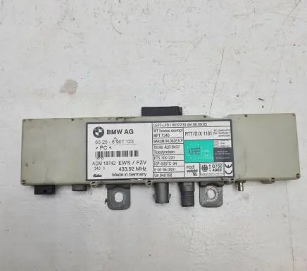 BMW 3 E46 Antenna control unit 65256907123