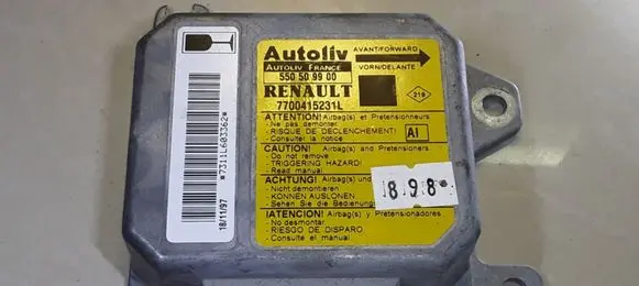 Renault Scenic I Airbag control unit/module 7700415231L 550509900