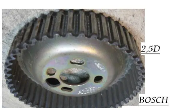 Ford Transit Fuel pump gear (pulley) 9M564AA BOSCH X924F