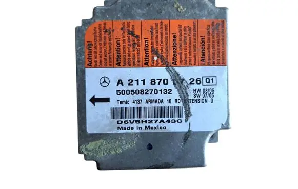Mercedes-Benz E W211 Airbag control unit/module A2118705726