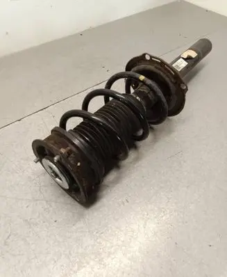 Front shock absorber with coil spring