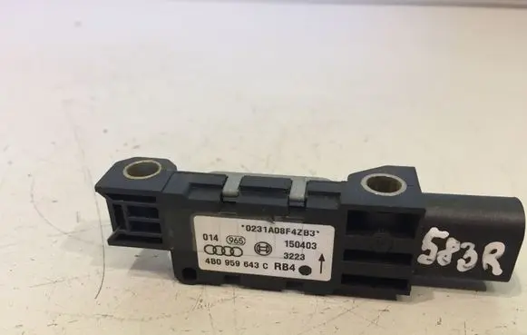 Audi A3 S3 8P Airbag deployment crash/impact sensor 4B0959643C 0231AO8F4ZB3 150403