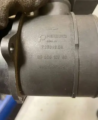 Citroen C3 Mass air flow meter 72834204 9650010780