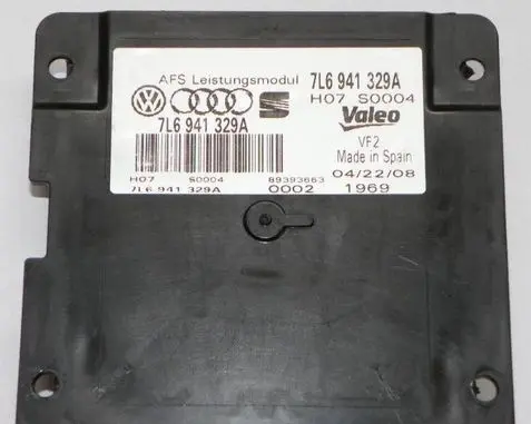 Volkswagen PASSAT B6 Headlight ballast module Xenon 7L6941329A 89393663