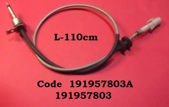 Volkswagen Jetta II Speedometer cable 191957803A 191957803