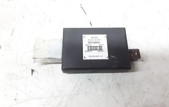 Peugeot 407 Alarm control unit/module 9657384680