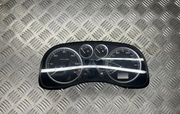Peugeot 307 Speedometer (instrument cluster) 9651299680 216748814 T66919SSN
