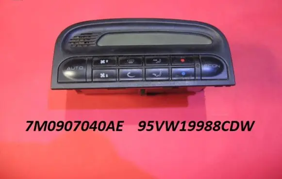 Ford Galaxy Climate control unit 7M0907040AE 95VW19988CDW