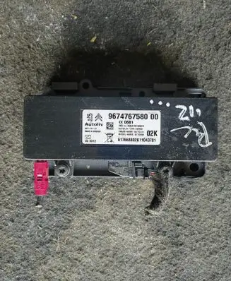 Citroen C4 Grand Picasso Antenna control unit 9674767580