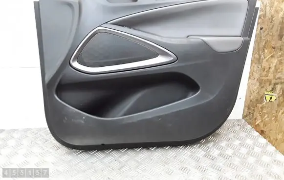 Front door card panel trim
