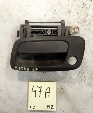 Opel Astra G Front door exterior handle 90463403
