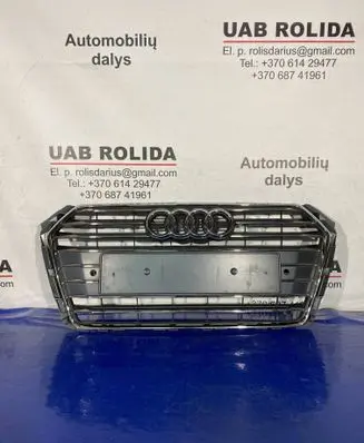 Audi A4 S4 B9 Front bumper upper radiator grill 8W0853651AB