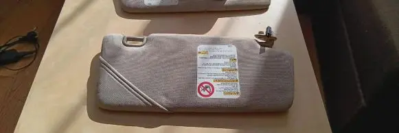 Subaru Legacy Sun visor 92011AG55AOR
