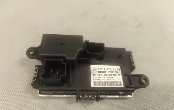Mercedes-Benz E W212 Heater blower motor/fan resistor A2128702110 5HL01038412 V7191004