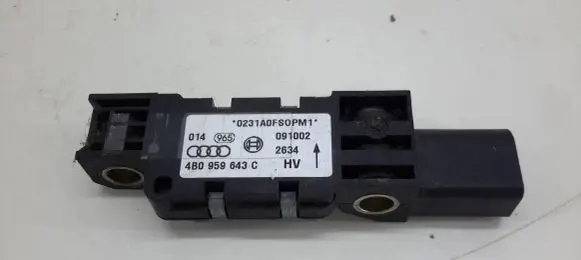 Audi A6 S6 C5 4B Airbag deployment crash/impact sensor 4B0959643C 091002 0231A0FSQPM1