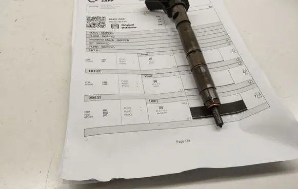 Audi A6 S6 C6 4F Fuel injector 0445115037