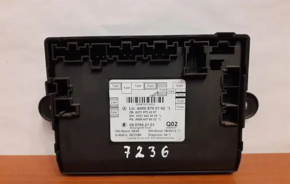 Mercedes-Benz S W221 Door control unit/module A2218704287 A2214423032