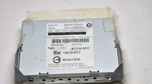 Toyota Land Cruiser (J150) HiFi Audio sound control unit 861A060020
