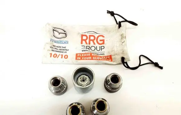 Mazda 2 Anti-theft wheel nuts and lock 