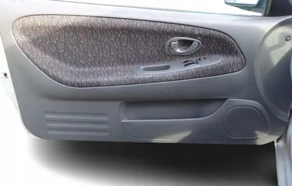 Mitsubishi Colt Front door card panel trim