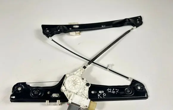 Front door window regulator with motor