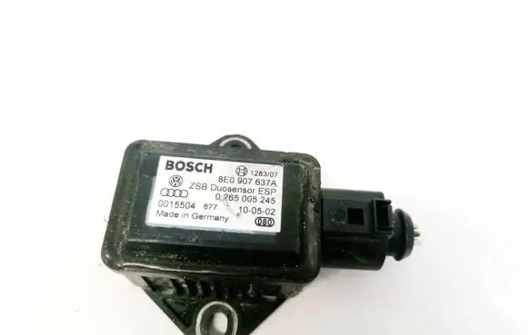Audi A4 S4 B6 8E 8H ESP acceleration yaw rate sensor 8E0907637A 0265005245