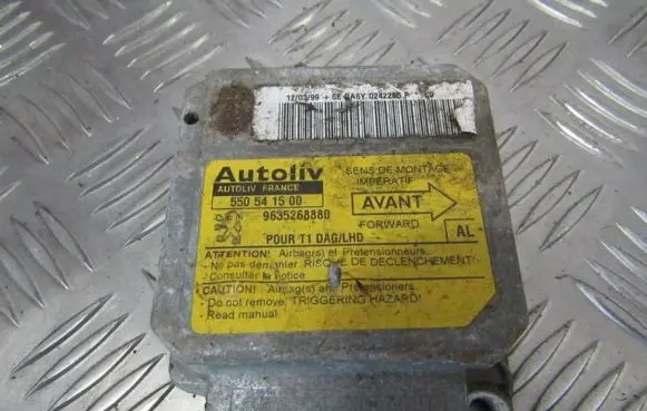 Peugeot 206 Airbag control unit/module 550541500 9635268880
