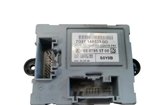 Volvo V70 Door control unit/module 7G9T14B533GD 14C237BA 0507911700