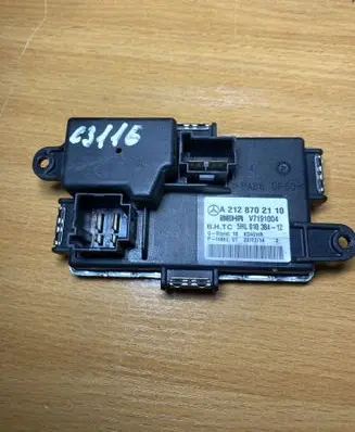 Mercedes-Benz E W212 Heater blower motor/fan resistor A2128702110 C3116