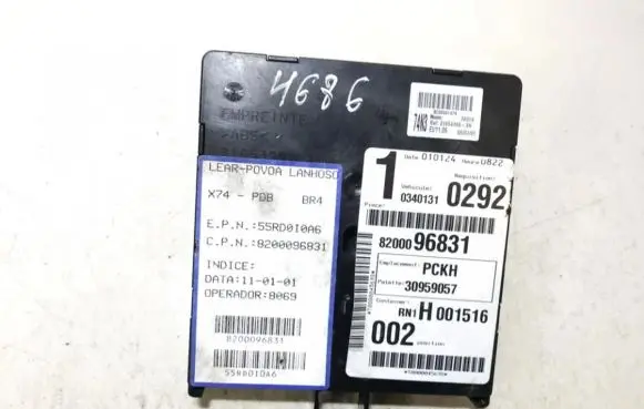 Renault Laguna II Comfort/convenience module 8200001476 8200096831